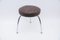 Bauhaus Stool in Leather and Chrome from Drabert, 1940s 5