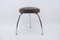 Bauhaus Stool in Leather and Chrome from Drabert, 1940s 1