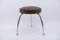Bauhaus Stool in Leather and Chrome from Drabert, 1940s 2