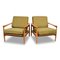 Vintage Swedish Oak Lounge Chairs by Erik Wørts, Set of 2 1
