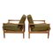 Vintage Swedish Oak Lounge Chairs by Erik Wørts, Set of 2 2