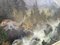 J. Miller, Paesaggio di montagna, olio su tela, in cornice, Immagine 7