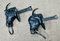 Victorian Cast Iron Horse Head Hitching Posts, Set of 2 14