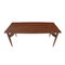 Mid-Century Modern Rosewood Dining Table in the Style of Carlo Mollino, Italy, 1950s, Image 1