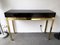 French Lacquered Brass Console Table by Guy Lefevre, 1970s 1