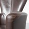 Poltrona Amphora in pelle marrone di Frans Schrofer per Leolux, Immagine 10