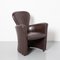 Brown Leather Amphora Armchair by Frans Schrofer for Leolux, Image 2