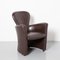 Fauteuil Amphore en Cuir Marron par Frans Schrofer pour Leolux 2