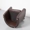 Brown Leather Amphora Armchair by Frans Schrofer for Leolux, Image 8