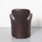 Brown Leather Amphora Armchair by Frans Schrofer for Leolux, Image 4