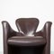 Fauteuil Amphore en Cuir Marron par Frans Schrofer pour Leolux 9