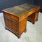 Antique Style Desk with Leather Inset 9
