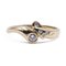 Vintage 14k Gold Diamond Ring (0.14ctw Approx.), 1970s 1