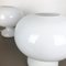 Lámpara de mesa hongo alemana de vidrio de Cosack Lights, años 70. Juego de 2, Imagen 7