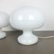 Deutsche Mushroom Tischlampe aus Glas von Cosack Lights, 1970er, 2er Set 4