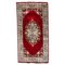 Small Vintage Silk Turkish Rug 1