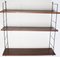 Swedish Three-Tiered Wall Shelf from String 1