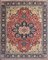 Indian Middle Eastern Heriz Style Rug 4