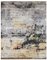 Modern Hand Knotted Abstract Style Rug, Image 2