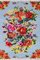 Alfombra Kilim plana floral estilo Besarabia, Imagen 3