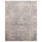 Modern Silk and Wool Hand Knotted Rug 1