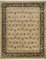 Indian Middle Eastern Style Silk and Wool Rug 4