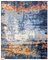 Modern Hand Knotted Abstract Style Rug 4