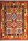 Tappeto Kilim in stile anatolico intrecciato a mano, Immagine 3