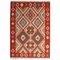 Tapis Kilim Style Anatolien Tissé à la Main 1