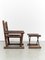 Vintage PL 22 Folding Chair & Ottoman by Carlo Hauner & Martin Eisler for Oca, Set of 2 20