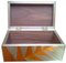 Goldene Farn Stroh Intarsien Box von Violeta Galan 2