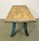 Industrial Blue Dining Table, 1960s 15