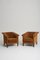 Mid-Century Club Chairs, Set of 2 2