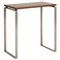 Modernist Steel and Palmwood Console Table 1