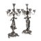 20th Century German Art Nouveau Solid Silver Candelabra by Eugen Marcus, 1900s, Set of 2, Image 1