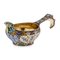 20th Century Russian Solid Silver and Shaded Enamel Kovsh, 1910, Image 1