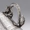 Tazza Dragon in argento massiccio di Feng Zhao Ji, Cina, XIX secolo, Immagine 8