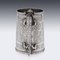 19th Century Chinese Export Solid Silver Dragon Mug by Feng Zhao Ji,1870 3