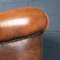 20th Century Dutch Two Seater Tan Sheepskin Leather Sofa 29