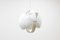 White Eclipse Pull-Down Pendant from Dijkstra Lampen, 1970s 1