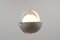 White Eclipse Pull-Down Pendant from Dijkstra Lampen, 1970s 4