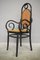 Thonet-Style Chairs in Curved Beech Wood and Vienna Straw Sitting, 1980s, Set of 4, Image 5
