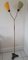 Mid-Century Two-Branch Floor Lamp with Swiveling Shades 16
