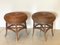 Coffee Tables in Wicker and Bamboo, 1970s, Set of 2 2