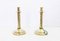 Brass Candlesticks from Lecellier Villedieu, Set of 2, Image 1