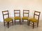 Chaises en Palissandre, 1970s, Set de 4 2