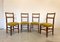 Chaises en Palissandre, 1970s, Set de 4 1