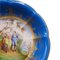 Hand Painted Romantic Escene Plate in Sevres Porcelain with Stand, Image 5