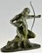 Gennarelli, Art Deco Archer Sculpture, 1930, Bronze 5