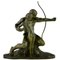 Gennarelli, Sculpture Archer Art Déco, 1930, Bronze 1